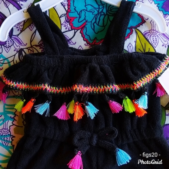 NWT Juicy Fringed Terry Romper
